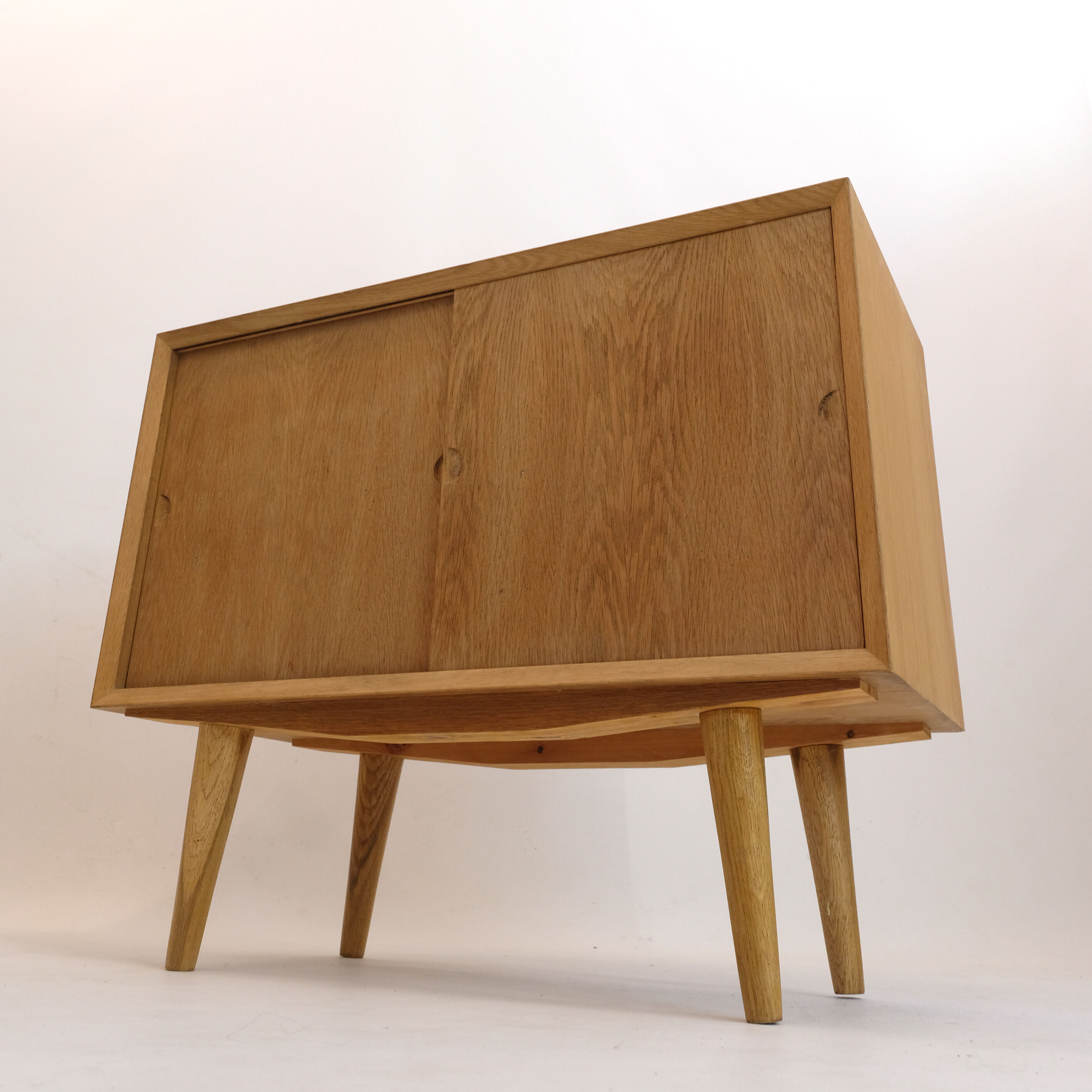 Poul Cadovius, blond wooden sideboard of the 60