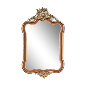 Miroir antique en bois - style