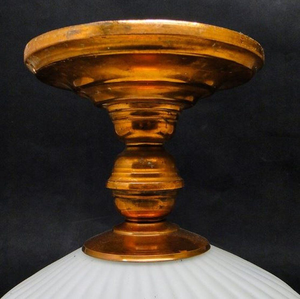 Lampe suspendue Art Déco, Pologne, années 1950