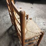 Pair of brutalist chairs