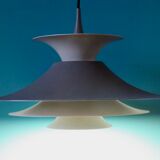 Tricolor pendant light "Radius" Fog & Morup, Denmark 1975