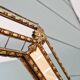 Venetian mirror with brass frames, 1970s-80s