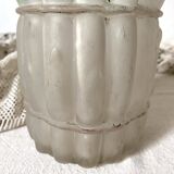 Carafe ancienne asperge Legras fin XIXe