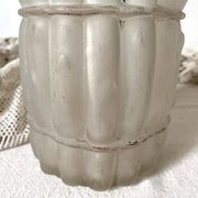 Carafe ancienne asperge Legras fin XIXe