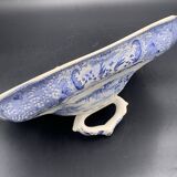 David Johnston - Plat légumier faïence fine de Bordeaux service Turc bleu circa 1840