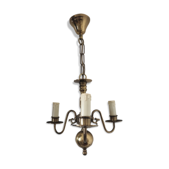 Dutch 3-pointed chandelier