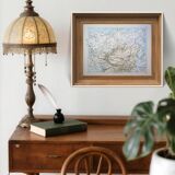 Russian and Chinese Empires, period map, 1887, Authentic.