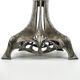 Art Nouveau figural centerpiece, silver-plated pewter, WMF, Germany, early 20th century