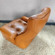 Fauteuil cuir Michel Cadestin pour Airbone