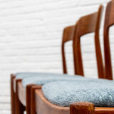 Set of 4 Henning Kjaernulf dining chairs