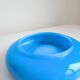Bol en porcelaine bleue de Murano, par Vincenzo Nason, années 1980, Italie.