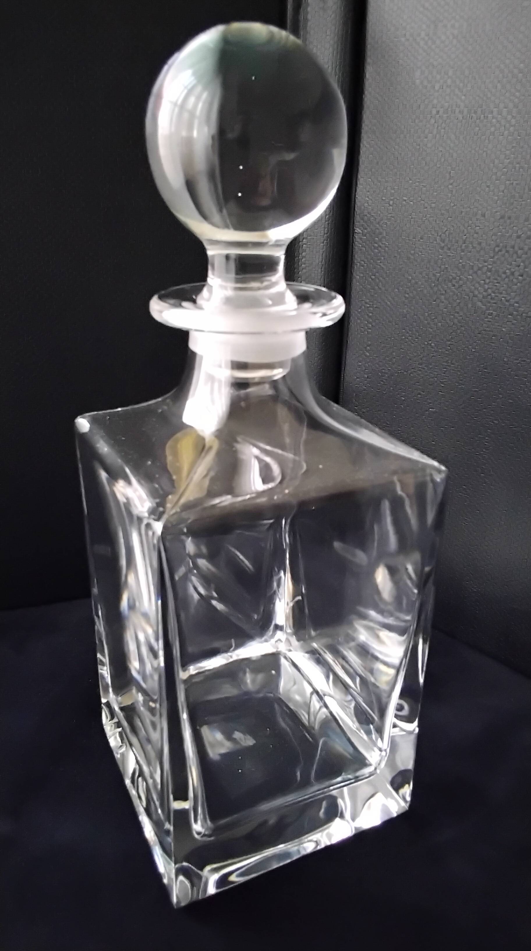Primavera crystal whiskey decanter