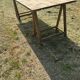 Table and trestles fir tray