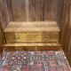 19th-century Victorian wardrobe in light mahogany - dismountable