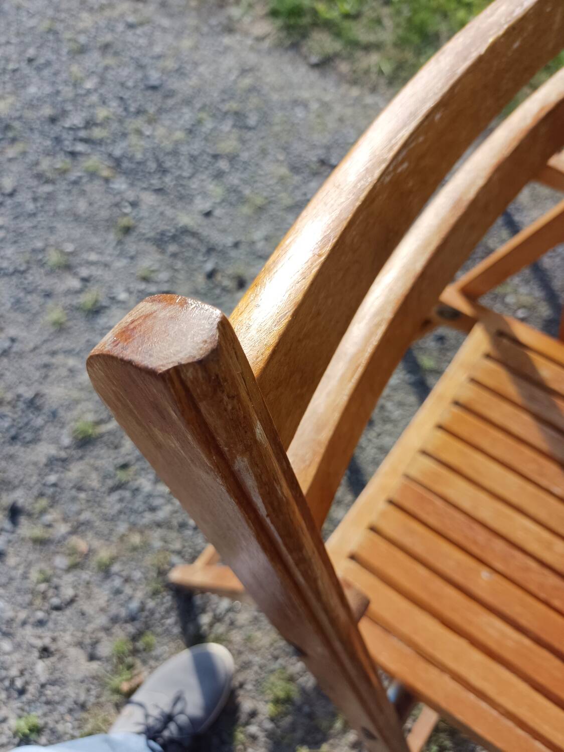 Série de 6 chaises pliantes