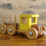Vintage wooden transport truck