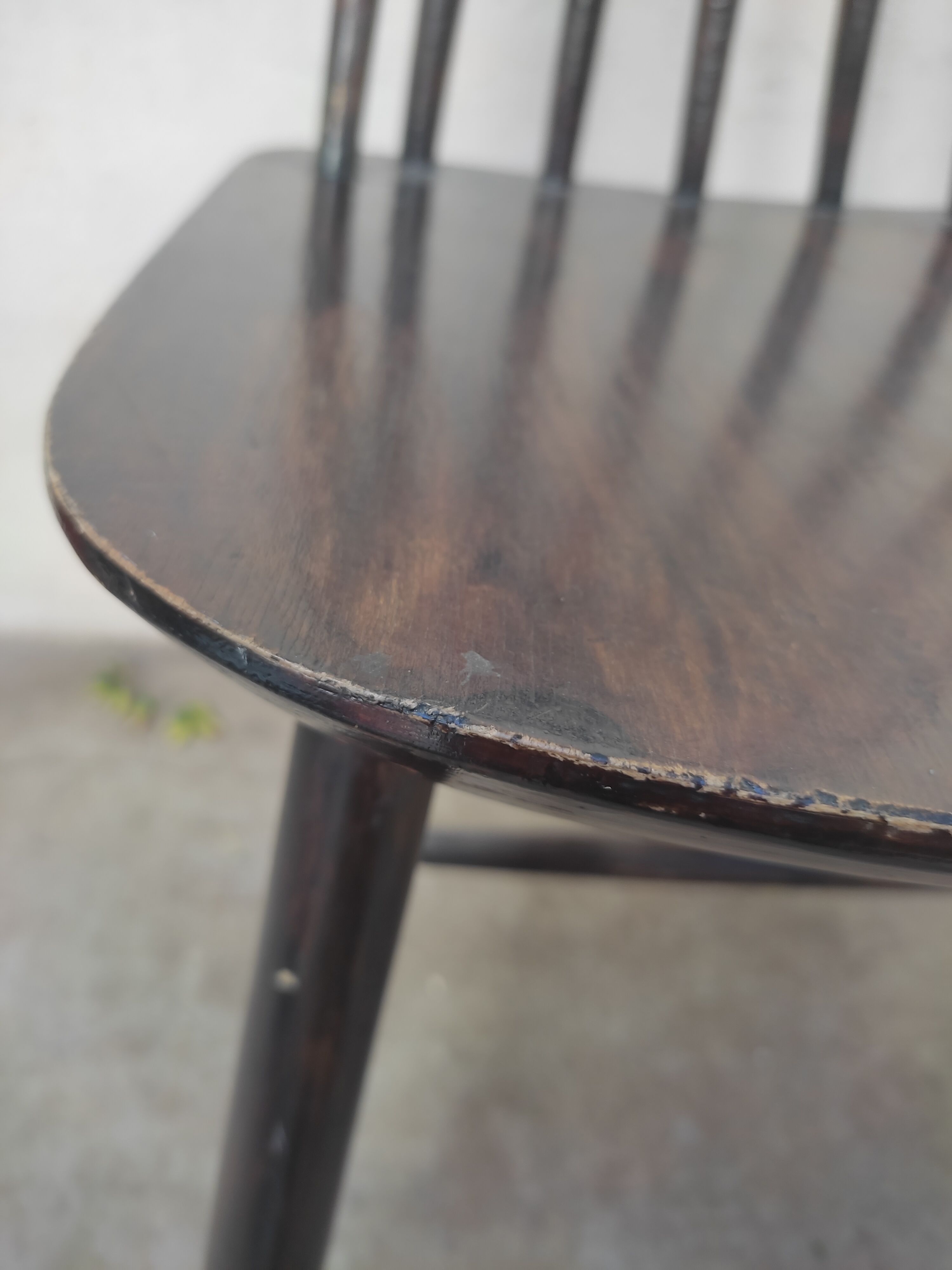 Scandinavian wooden chair