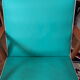 Fauteuil skaï bicolore des années 50