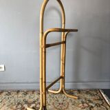 Valet de chambre en bambou et rotin