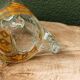 Glass lemonade pitcher, art deco