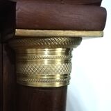 Empire mahogany bookcase
