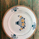 4 plates dessert art nouveau Moulin des Loups