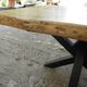 solid wood coffee table chestnut from France