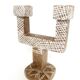 Moroccan stone candle holder – handcrafted, circa 1970