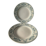 2 assiettes anglaises copeland