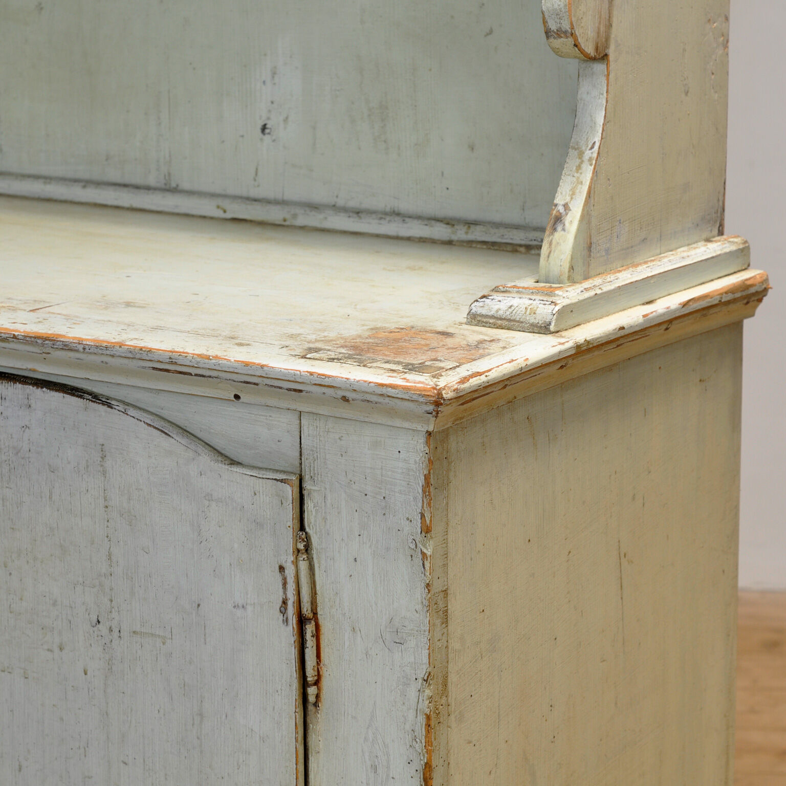 Pine buffet cabinet, circa 1900