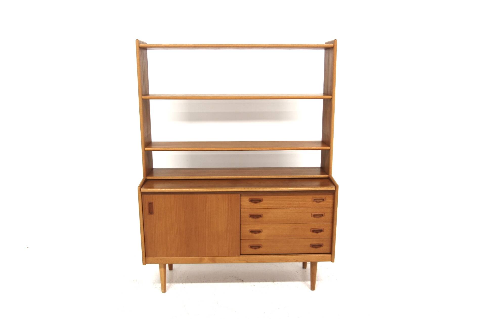 Scandinavian teak and oak secretary, Sweden, 1960