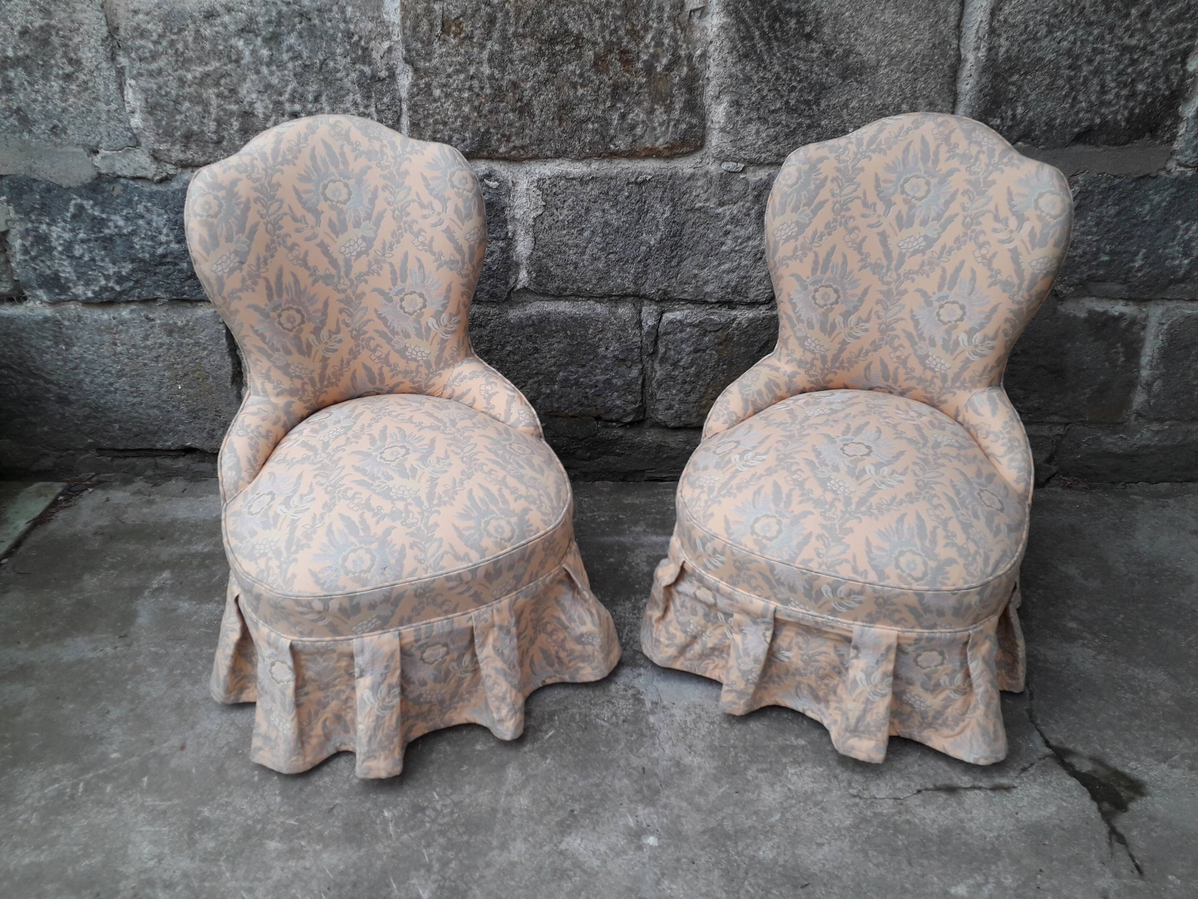 Pair of toad chairs