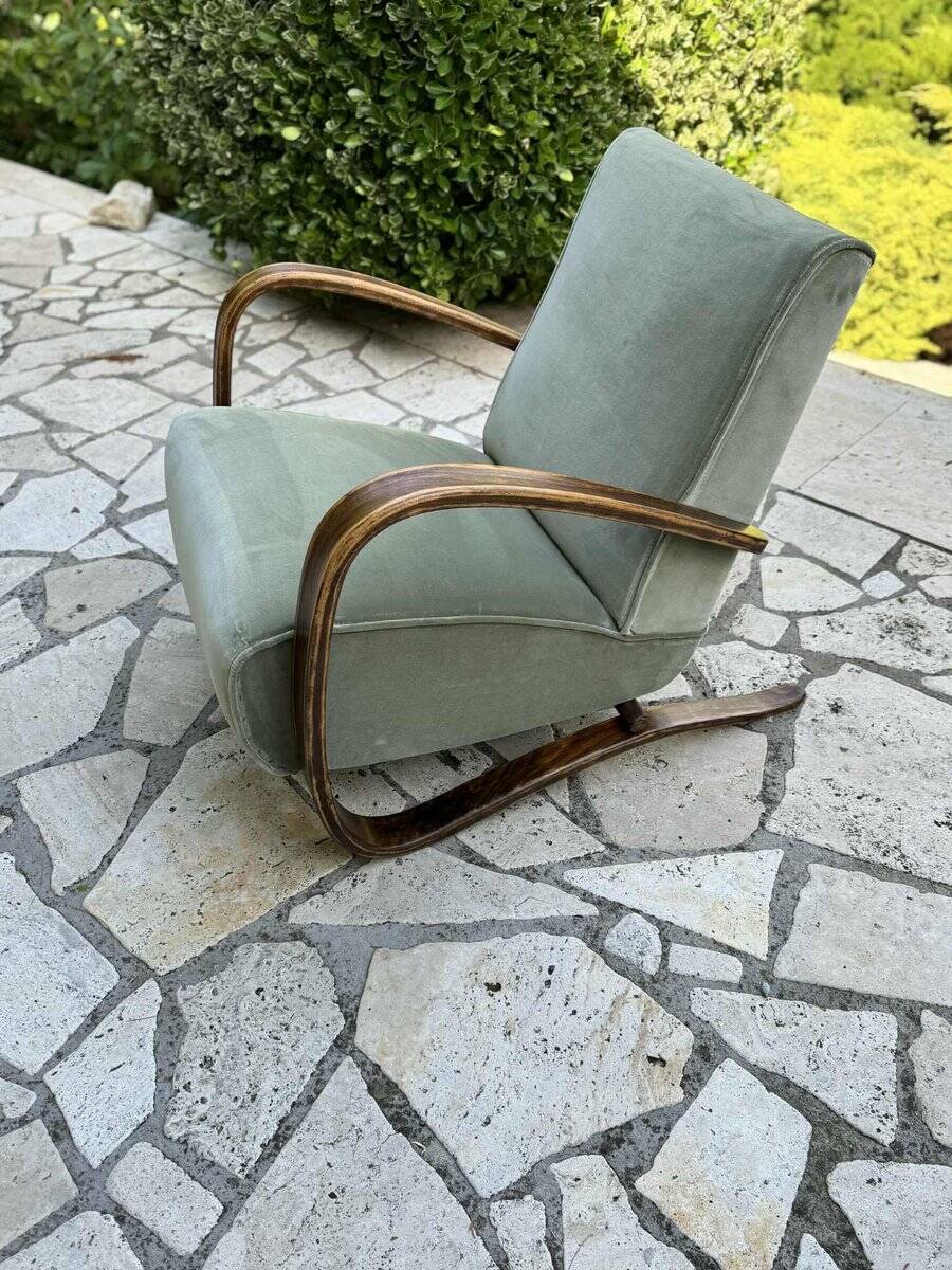 Model H 269 lounge chair by Jindrich Halabala, 1930s