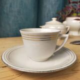 Teapot duo in fine berry porcelain - massé et surget