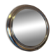 Miroir rond en métal , Italie années 1970