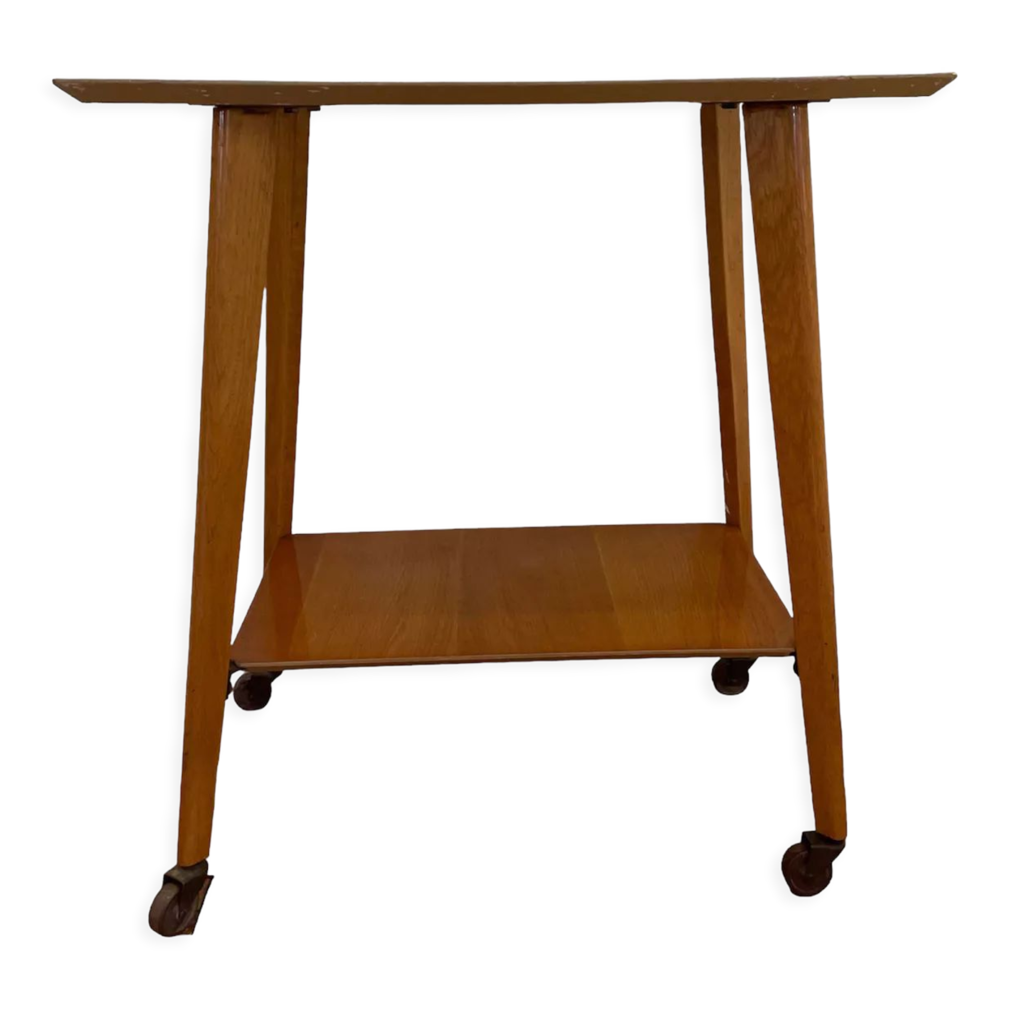 Table serving legs vintage compass 1950