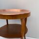 Art deco side table, copper top 1930s