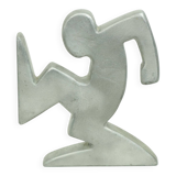 La Linea Osvaldo Cavandoli Design Bookend Metal