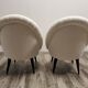 Paire de fauteuils mid-century restaurés