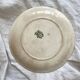 2 iron earth dessert plates HB Choisy le Roi card game theme