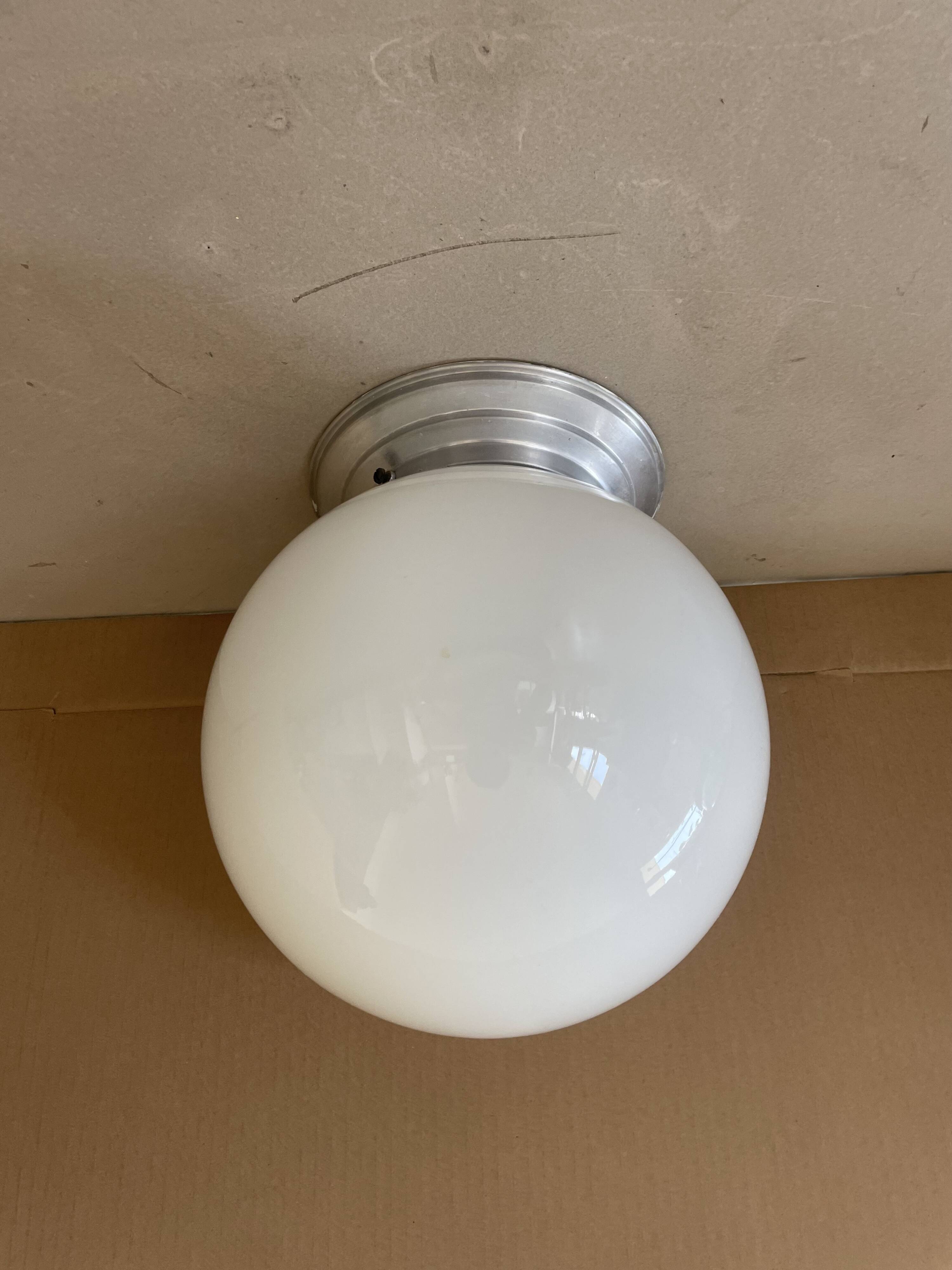 Large old ceiling light D25cm