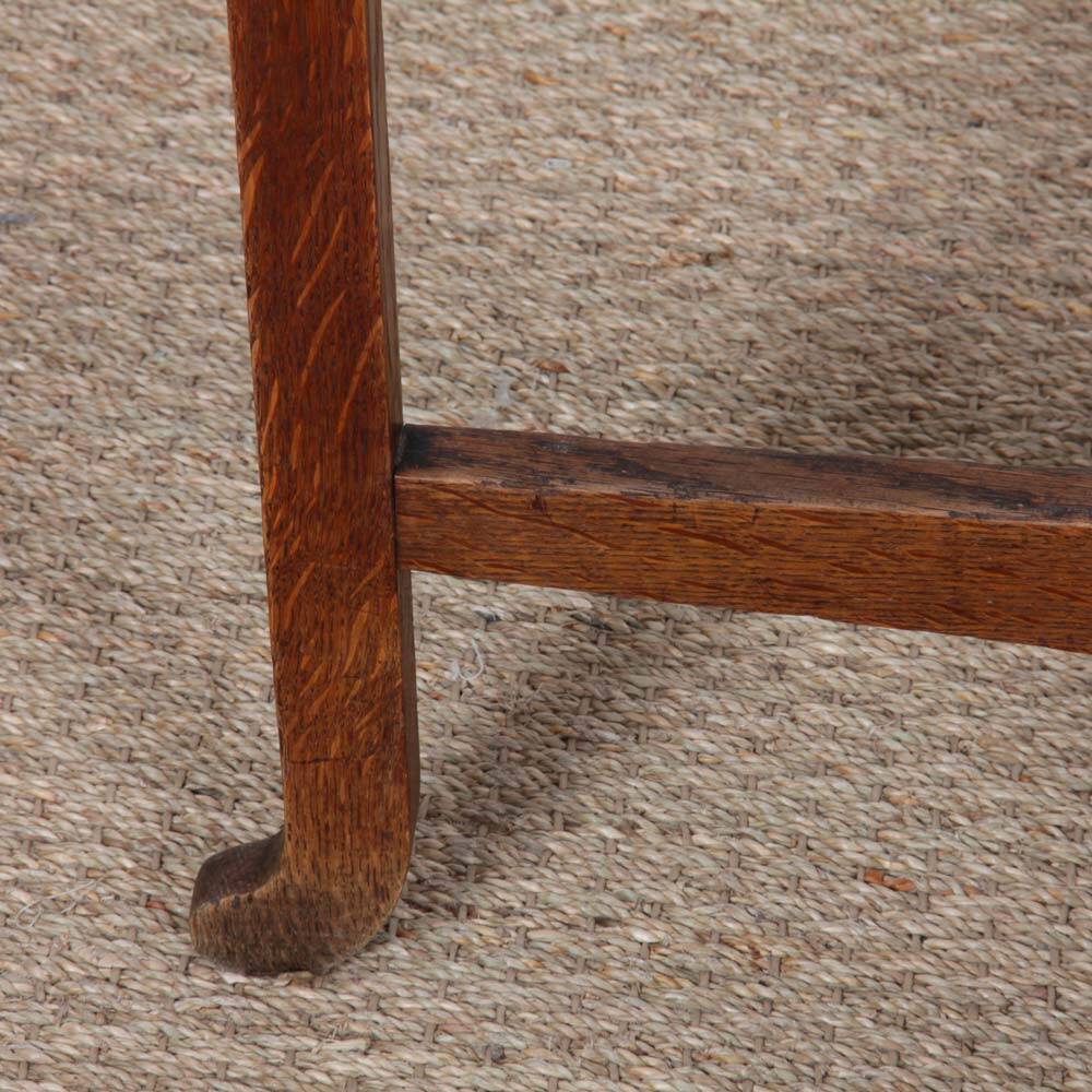 Square game table in marquetry, early 20th century