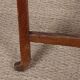 Square game table in marquetry, early 20th century