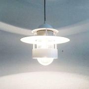 Mid-century Albertslund suspension by Jens Møller Jensen for Louis Poulsen, 1960s.