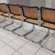Suite de 6 chaises modèle Cesca B32 par Marcel Breuer vintage 1993