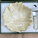 Poët Laval slip leaf butter dish