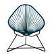 Armchair acapulco original blue ocean brand boqa