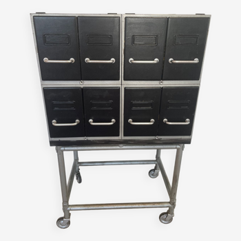 Industrial craft furniture with drawers