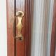 Art Deco bonnetière wardrobe in wood