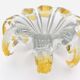 Murano Bowl Archimede Seguso Bullicante Crystal & Fritté Gold 1950